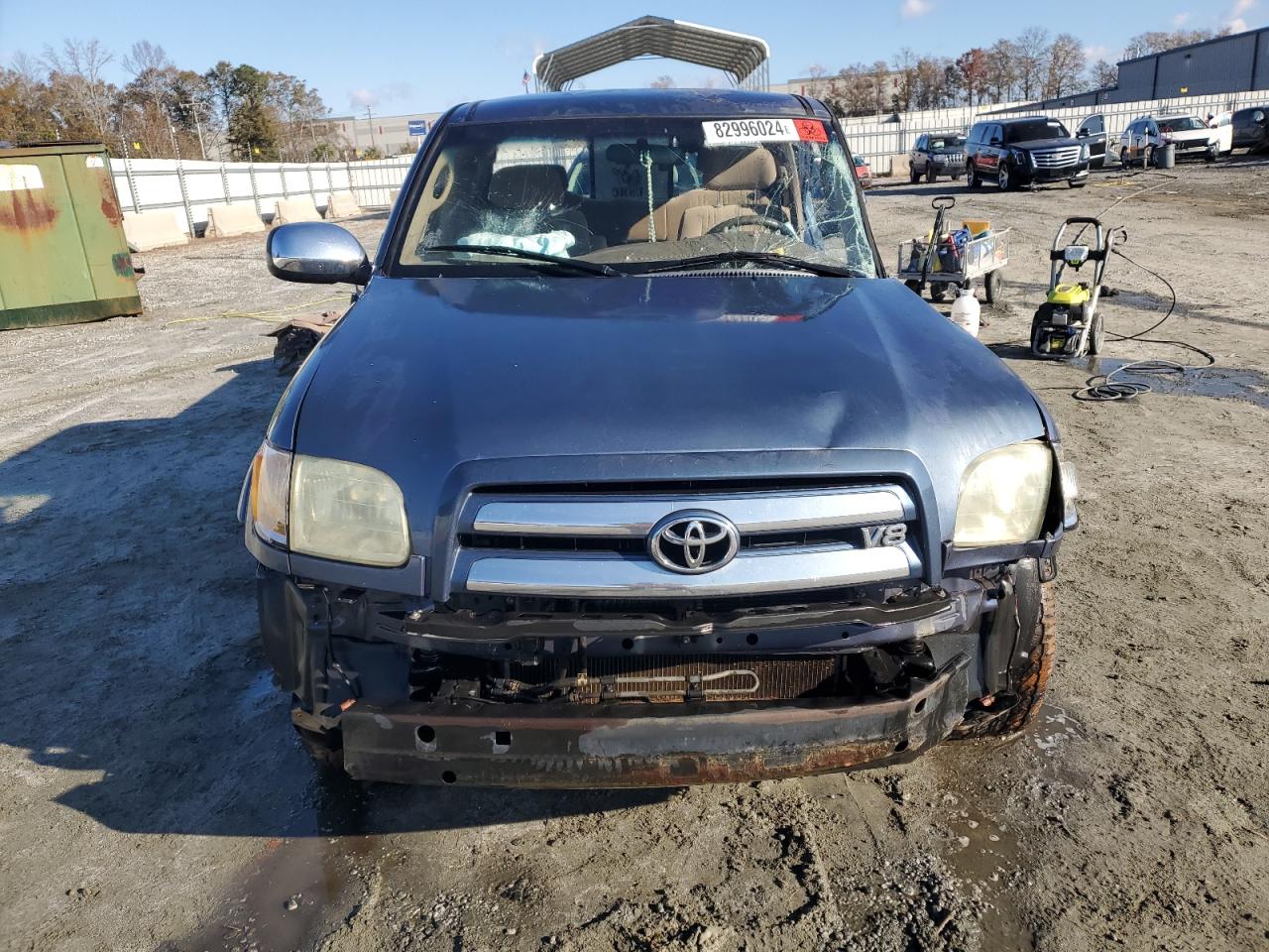 2004 Toyota Tundra VIN 5TBRT34164S446779 Copart auction photo, all over damage thumbnail 5