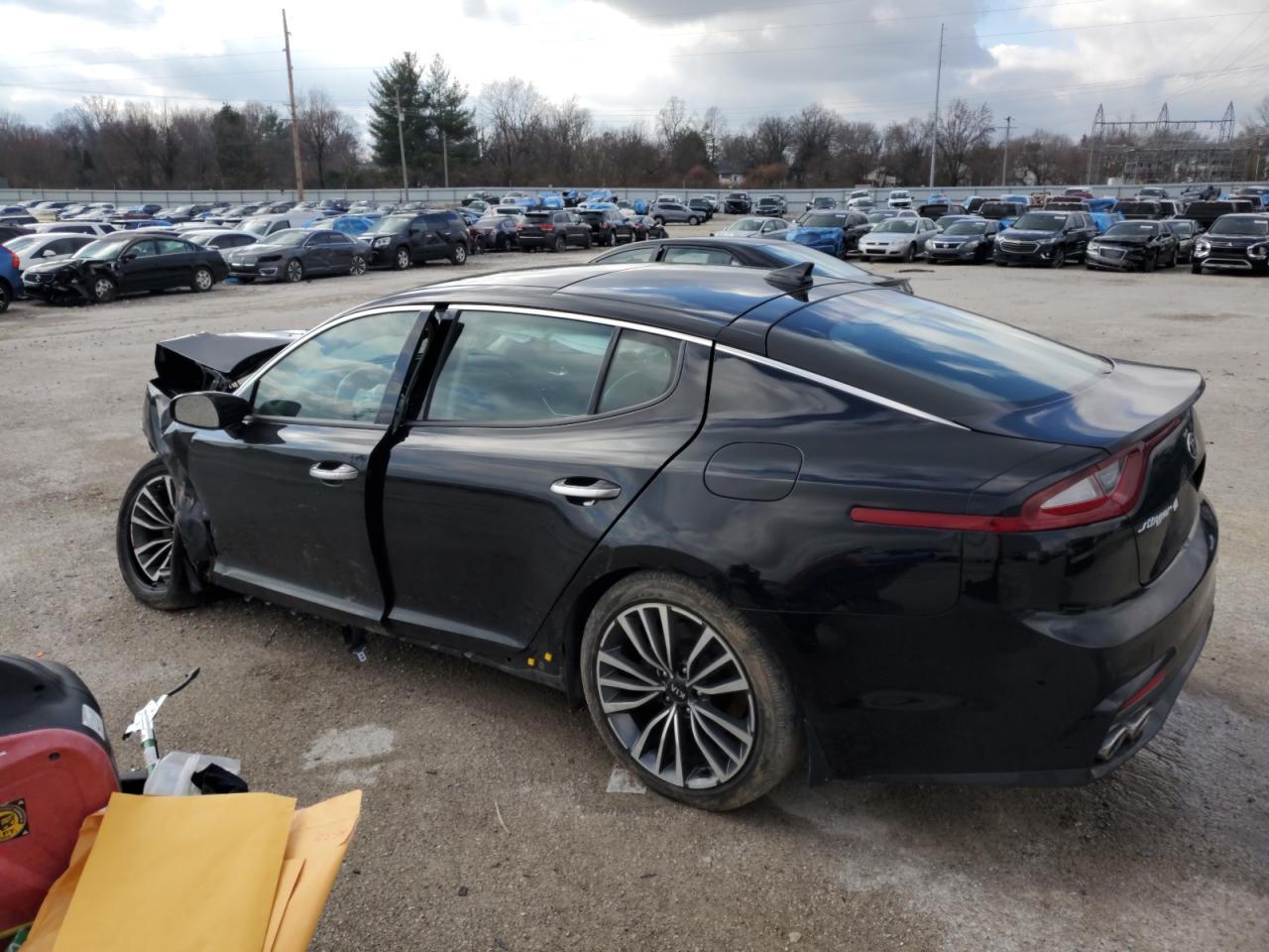 2018 KIA Stinger VIN KNAE25LA8J6028383 Copart auction photo, front end damage thumbnail 2