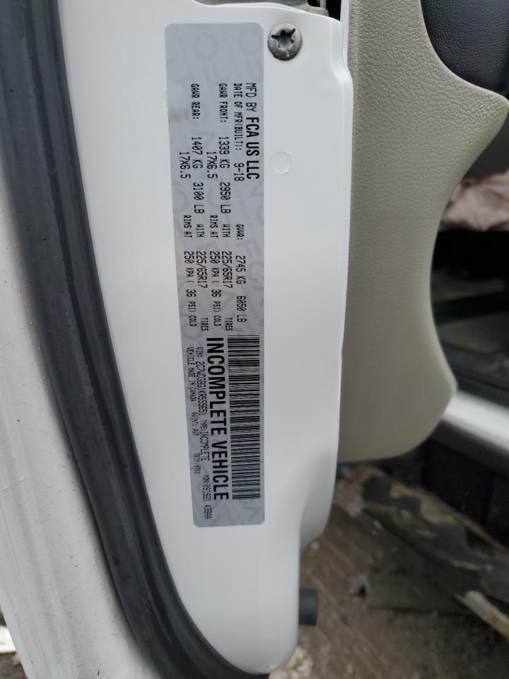 2019 Dodge Caravan VIN 2C7WDGBG1KR555651 Copart auction photo, front end damage thumbnail 13