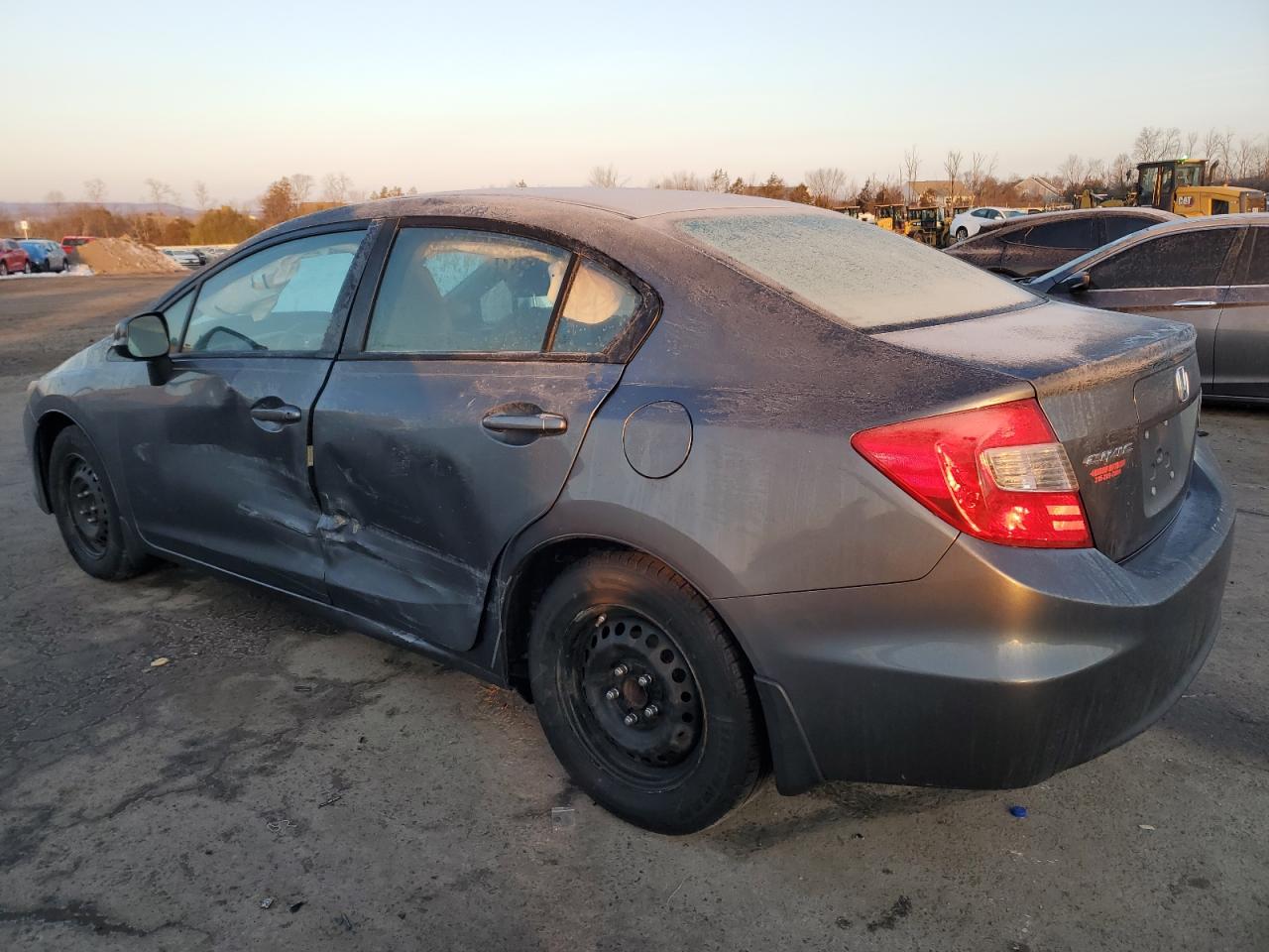 2012 Honda Civic VIN 19XFB2F5XCE303026 Copart auction photo, side damage thumbnail 2