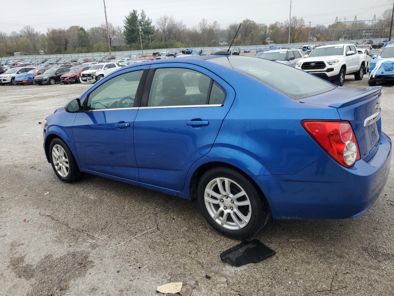 2016 Chevrolet Sonic VIN 1G1JC5SHXG4133615 Copart auction photo, front end damage thumbnail 2