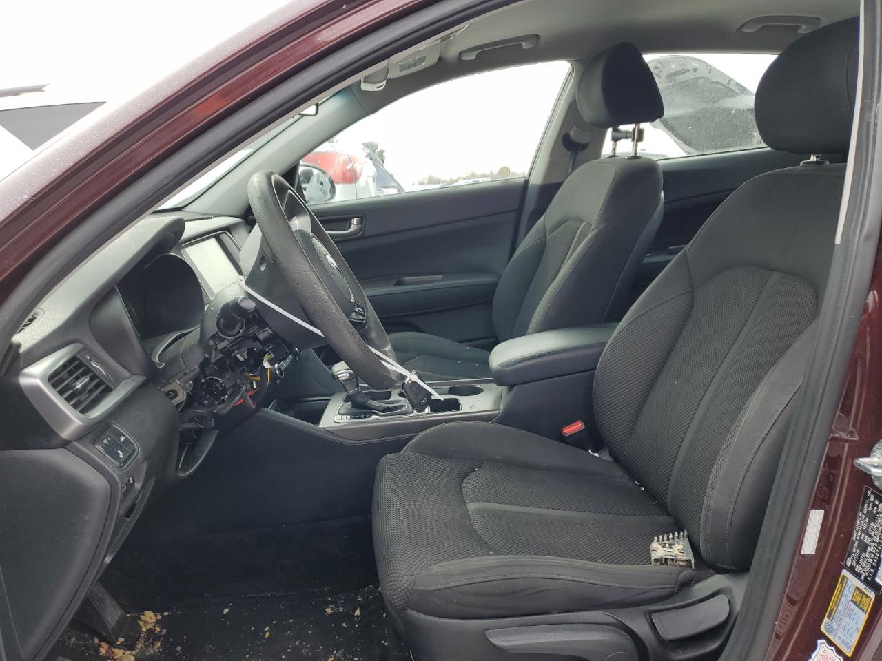 2020 KIA Optima VIN 5XXGT4L32LG406495 Copart auction photo, front end / vandalism damage thumbnail 7