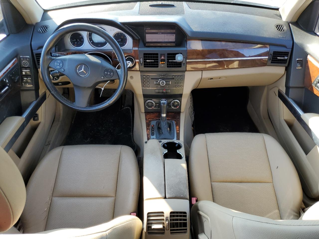 2010 Mercedes-Benz GLK-klasse VIN WDCGG8HB1AF313727 Copart auction photo, side / rear end damage thumbnail 8