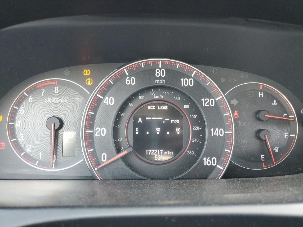 2016 Honda Accord VIN 1HGCR2F63GA075730 Copart auction photo, water/flood / minor dent/scratches damage thumbnail 9