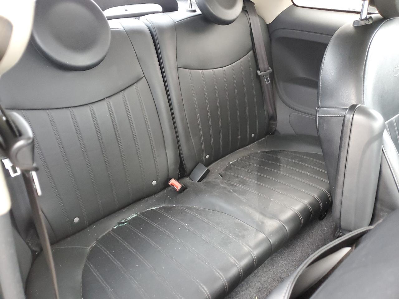 2014 Fiat 500 VIN 3C3CFFER8ET238313 Copart auction photo, vandalism damage thumbnail 10