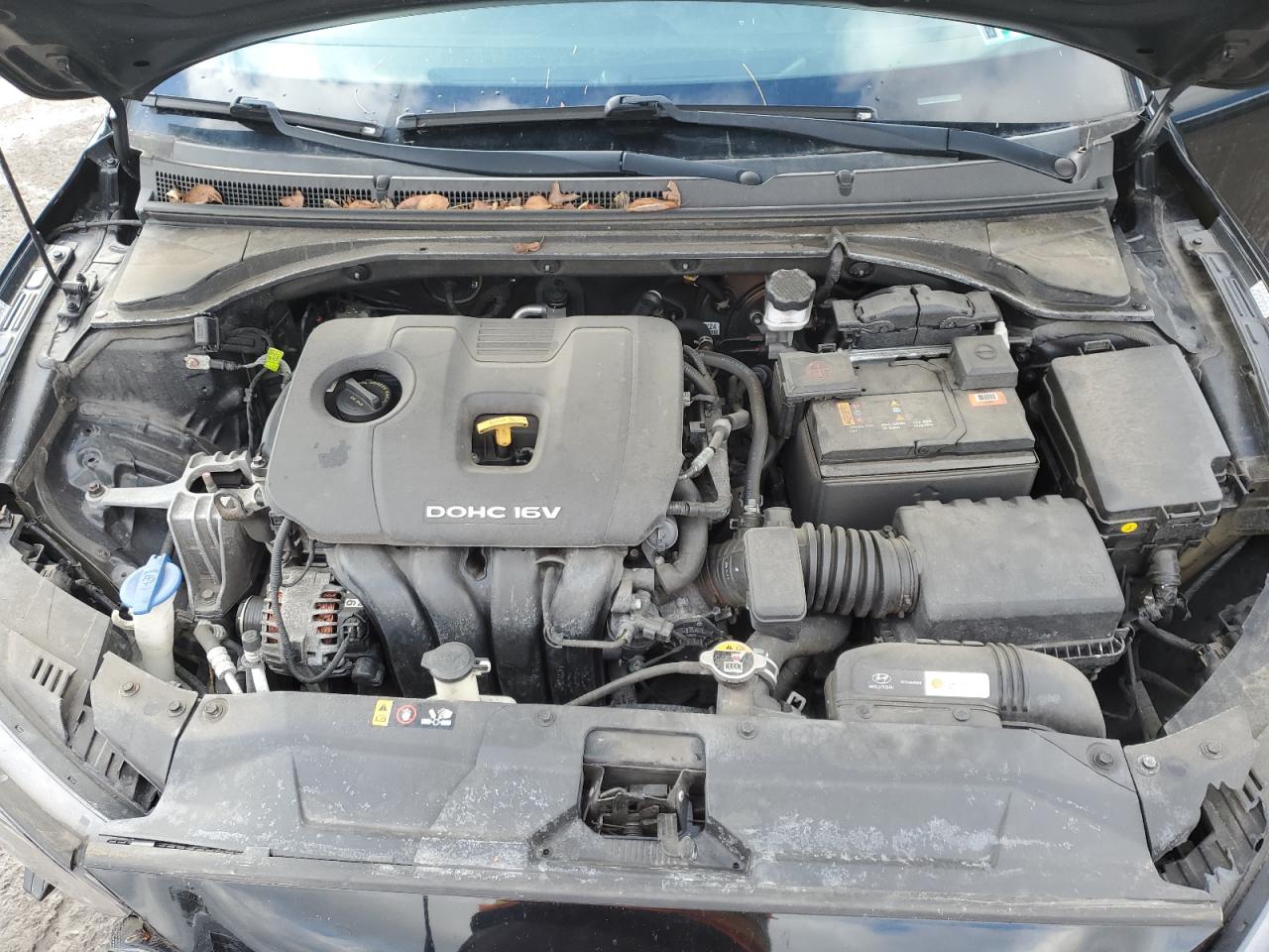 2020 Hyundai Veloster VIN KMHTG6AF8LU021508 Copart auction photo, front end / rear end damage thumbnail 12