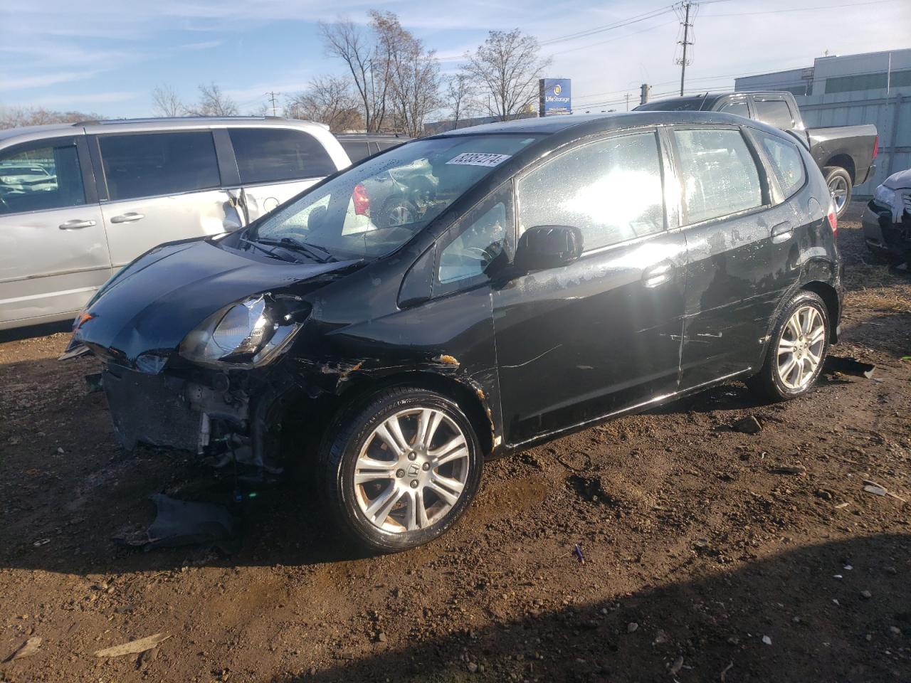 2010 Honda Fit VIN JHMGE8H43AC038777