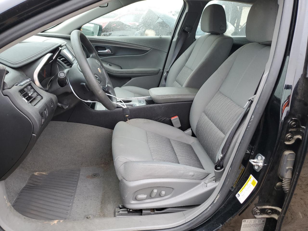 2016 Chevrolet Impala VIN 2G11X5SAXG9163394 Copart auction photo, front end / side damage thumbnail 7
