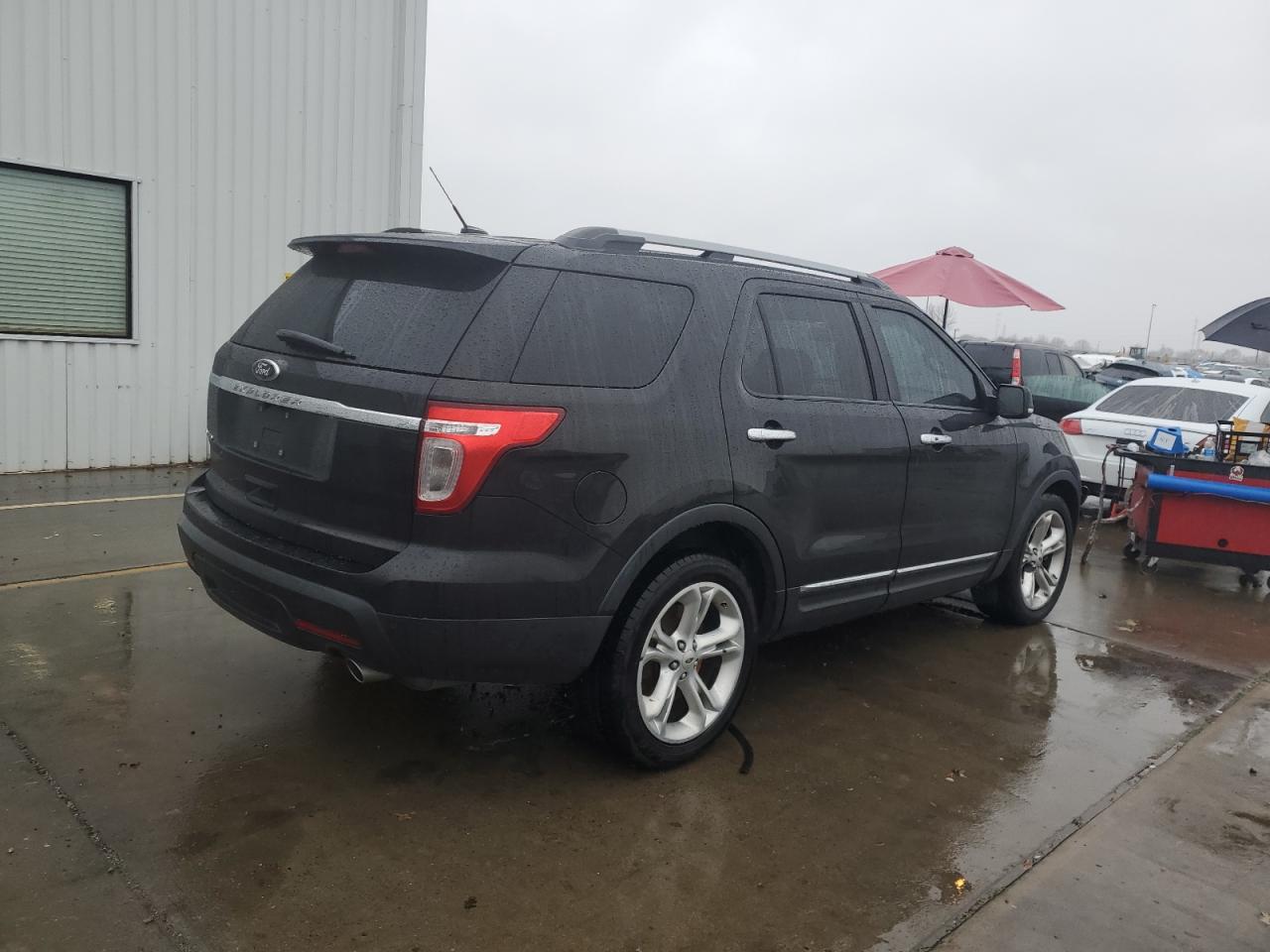 2014 Ford Explorer VIN 1FM5K7F86EGB80536 Copart auction photo, front end damage thumbnail 3