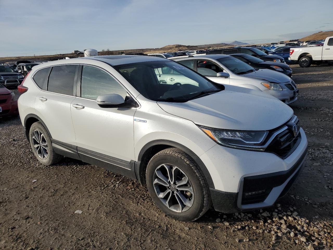 2021 Honda CR-V VIN 7FART6H88ME018673 Copart auction photo, all over damage thumbnail 4
