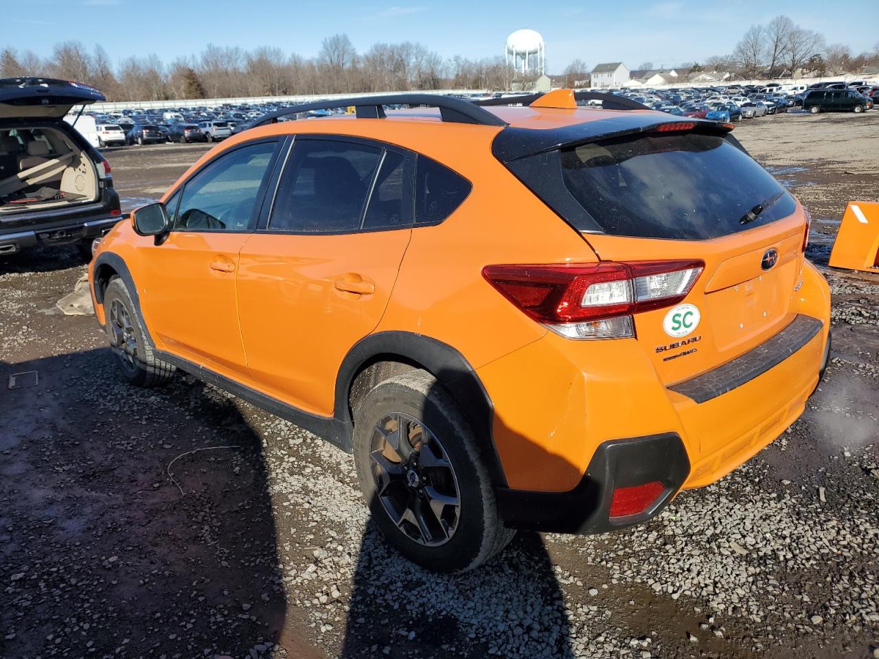 2018 Subaru XV VIN JF2GTADC1JH298952 Copart auction photo, side damage thumbnail 2