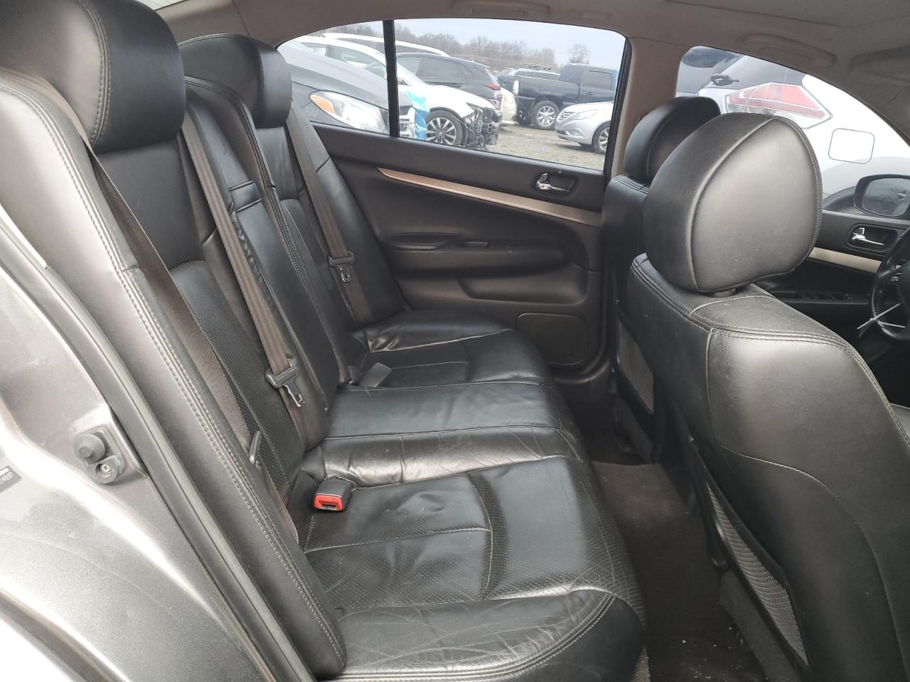 2015 Infiniti Q40 VIN JN1CV6AR5FM524697 Copart auction photo, side / front end damage thumbnail 10