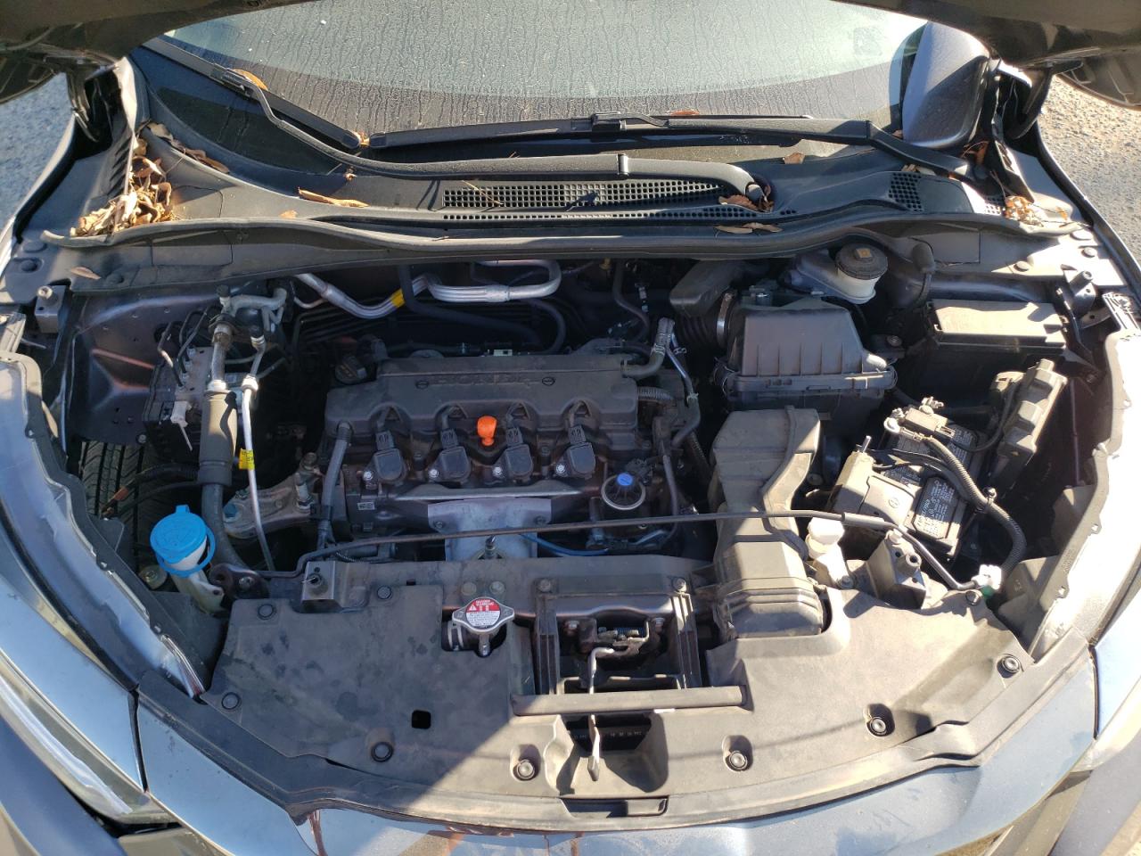 2021 Honda HR-V VIN 3CZRU5H35MM709835 Copart auction photo, side / front end damage thumbnail 12