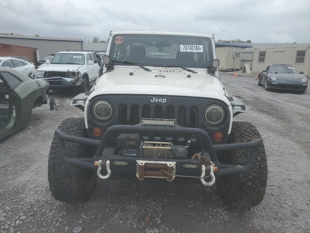 2011 Jeep Wrangler VIN 1J4AA2D12BL591296 Copart auction photo, burn - engine damage thumbnail 5