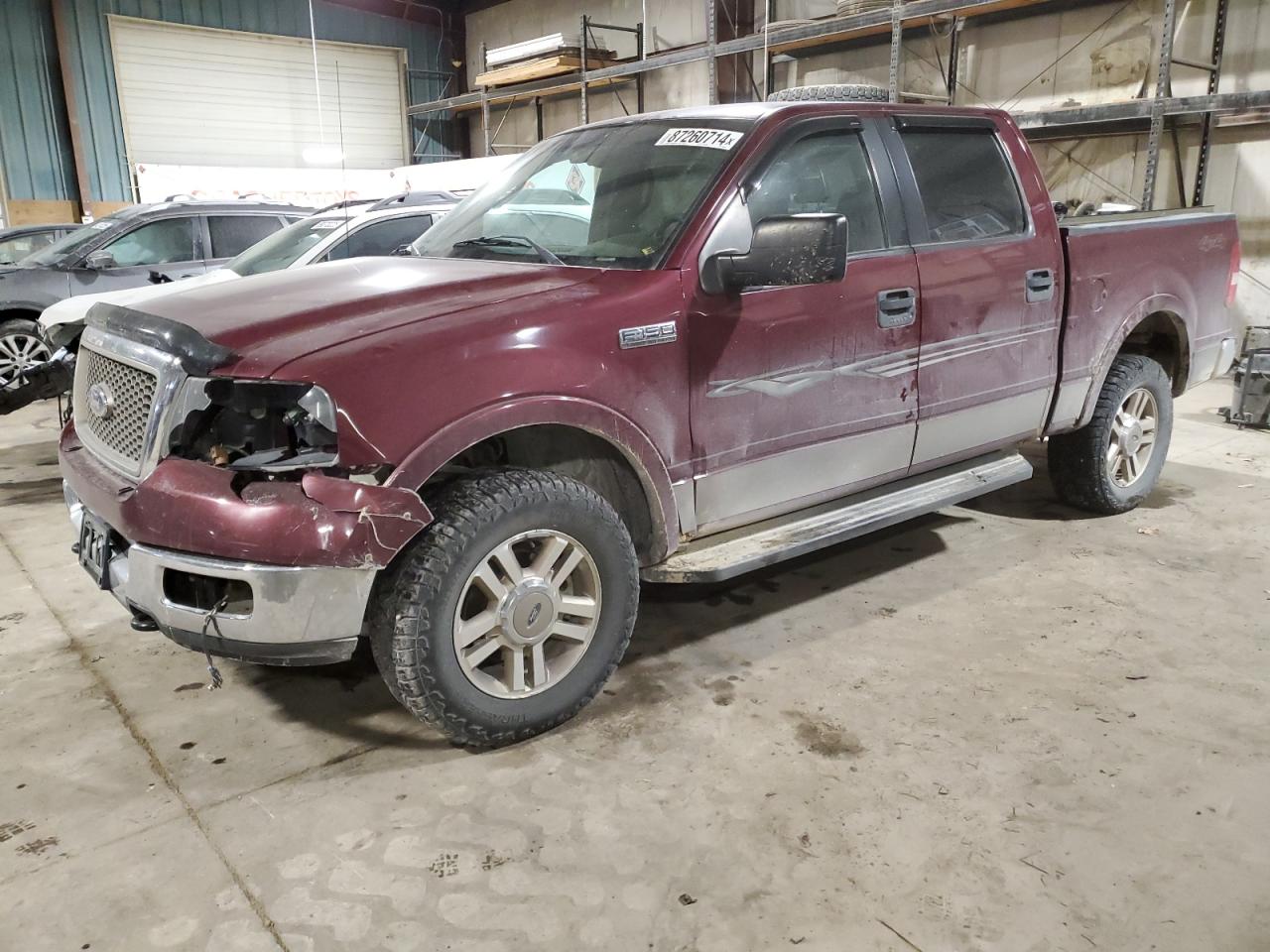 2005 Ford F-150 VIN 1FTPW145X5KB44434