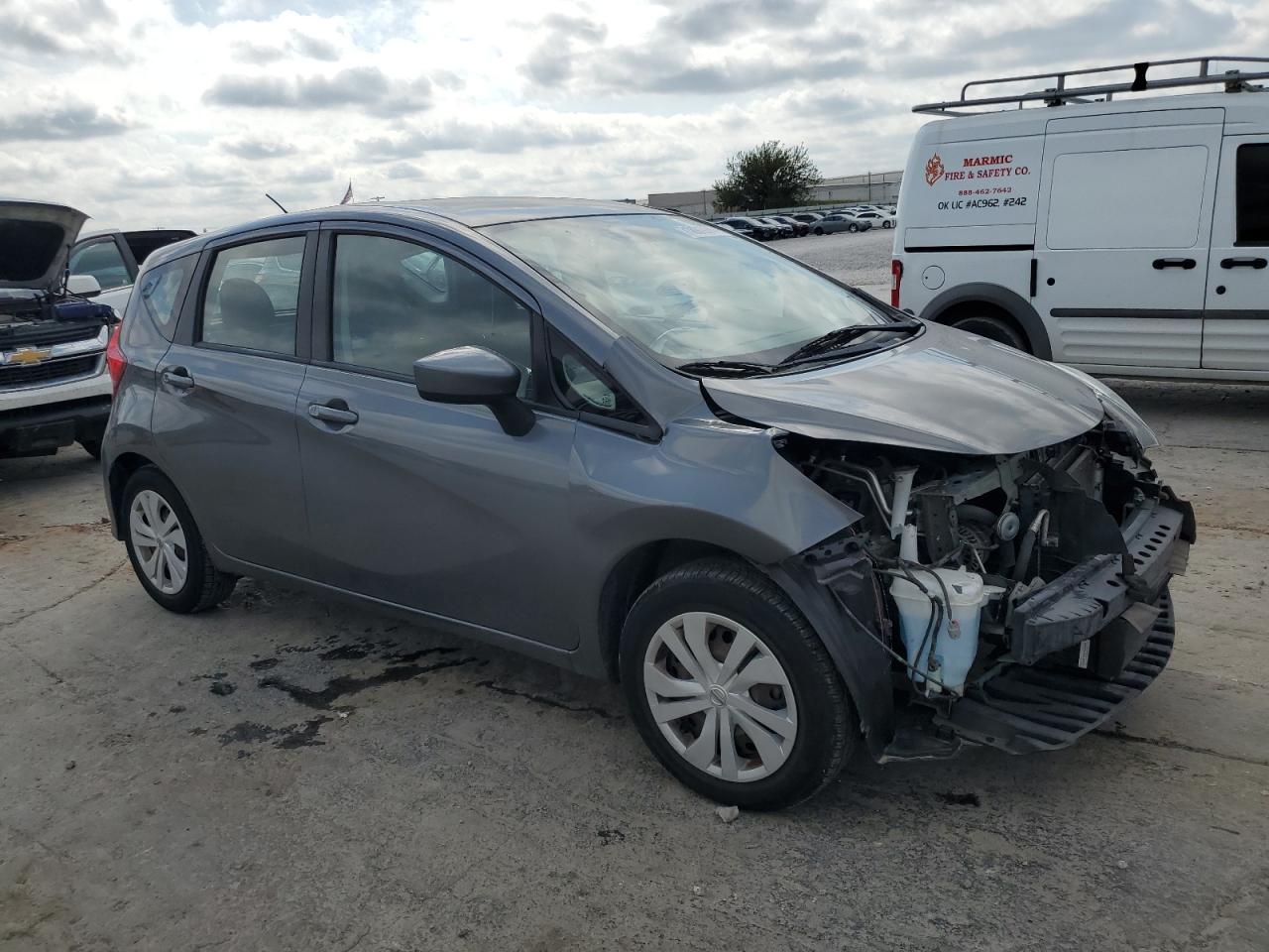 2017 Nissan Versa VIN 3N1CE2CPXHL362339 Copart auction photo, front end / minor dent/scratches damage thumbnail 4