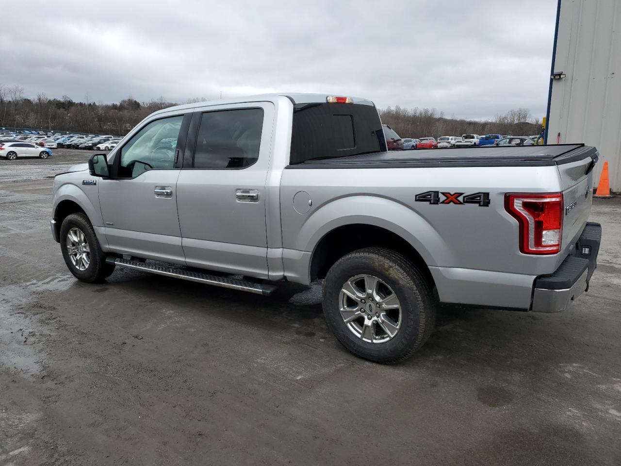 2017 Ford F-150 VIN 1FTEW1EG4HFB53988 Copart auction photo, side / front end damage thumbnail 2