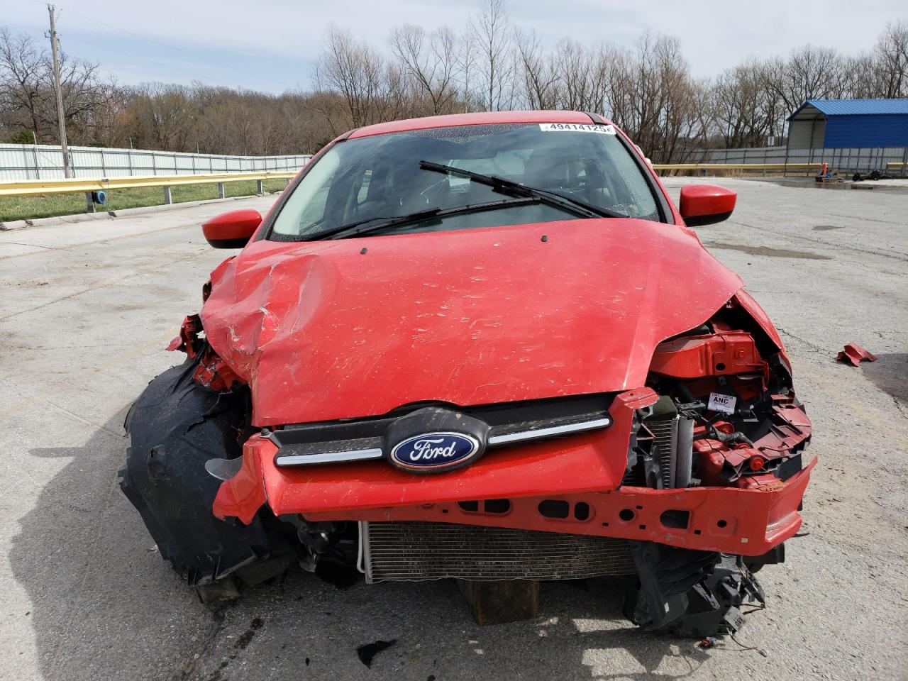 2012 Ford Focus VIN 1FAHP3K23CL178900 Copart auction photo, front end damage thumbnail 5