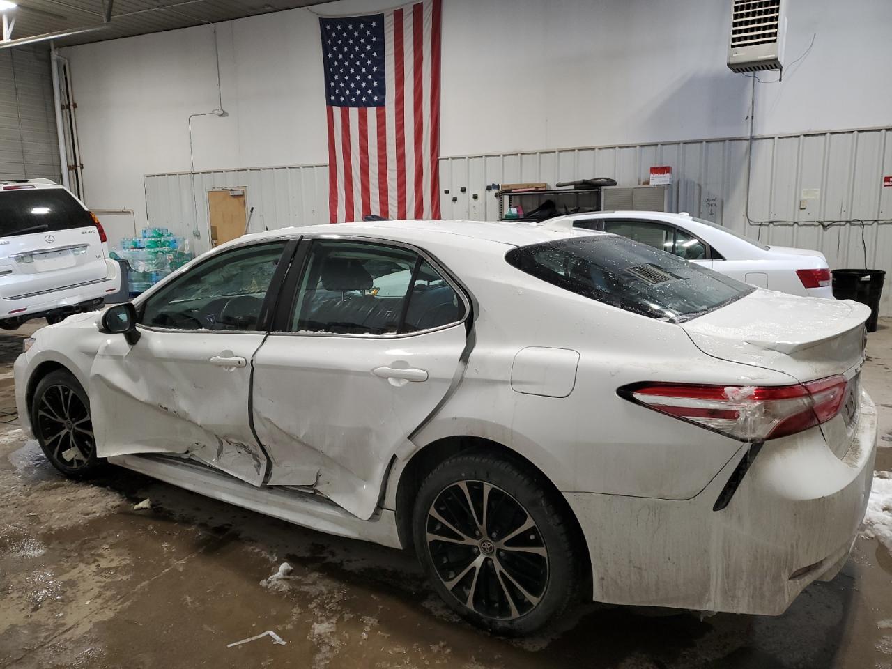 2020 Toyota Camry VIN 4T1G11AK9LU973937 Copart auction photo, side damage thumbnail 2