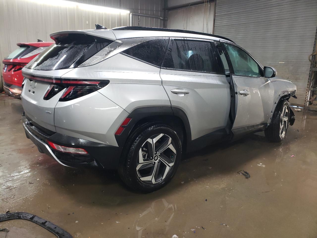 2023 Hyundai Tucson VIN 5NMJECAE2PH238752 Copart auction photo, side damage thumbnail 3