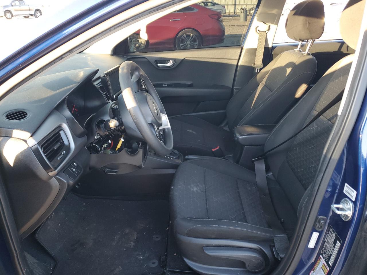 2019 KIA Rio VIN 3KPA24AB6KE218458 Copart auction photo, front end / minor dent/scratches damage thumbnail 7