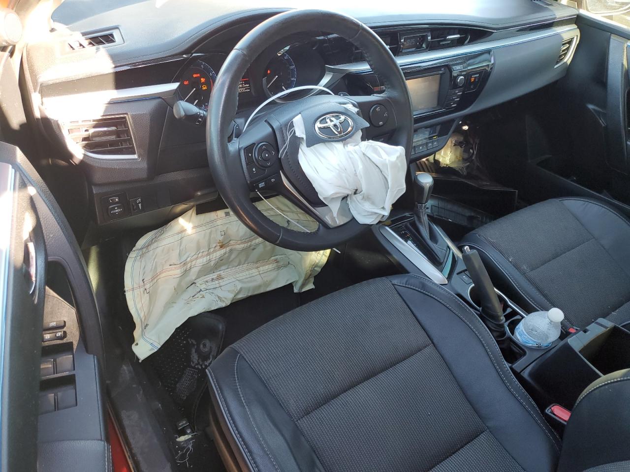 2014 Toyota Corolla VIN 2T1BURHE5EC011705 Copart auction photo, frame damage damage thumbnail 8