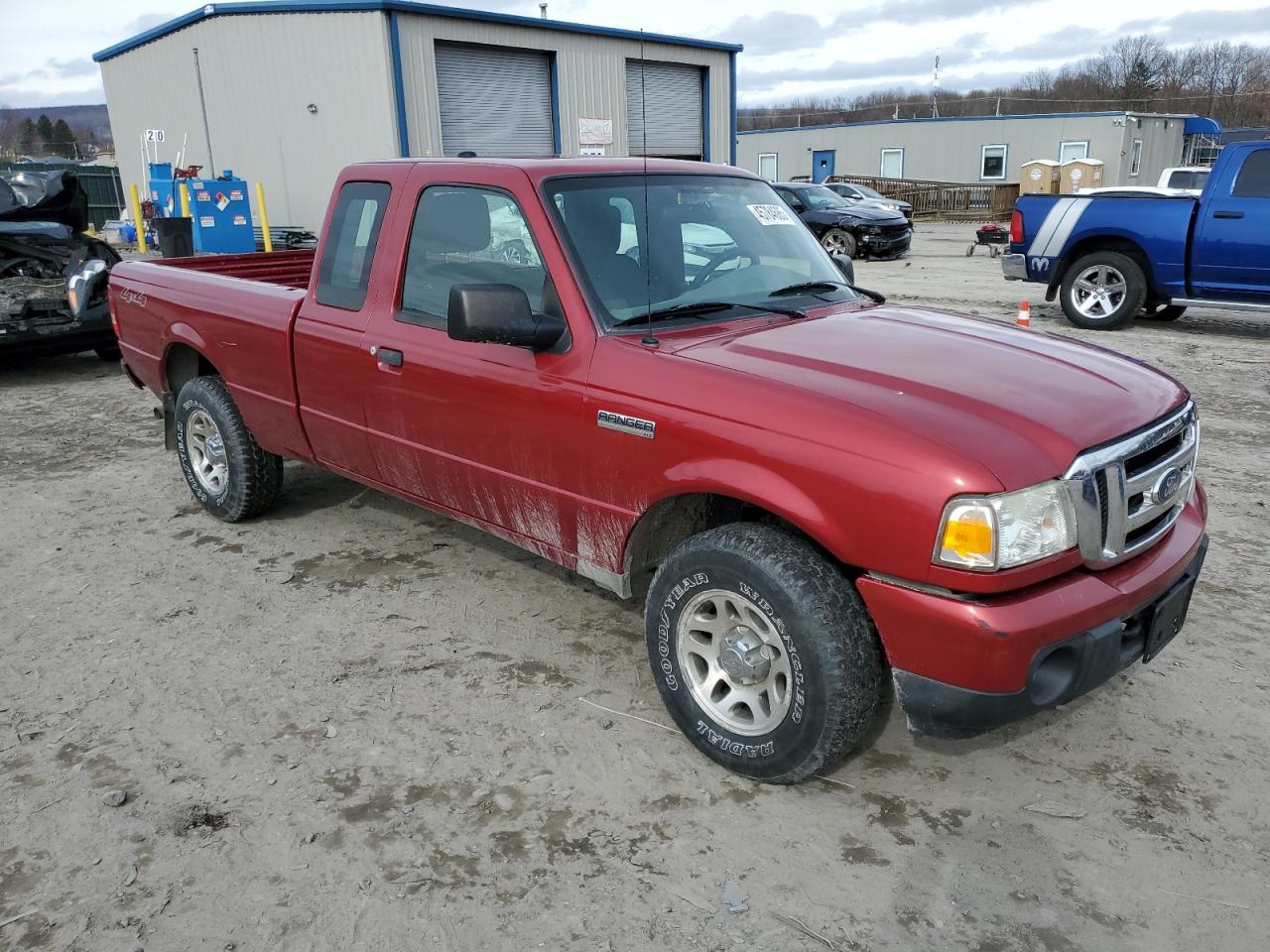 2011 Ford Ranger VIN 1FTLR4FE9BPA58437 Copart auction photo, rear end damage thumbnail 4
