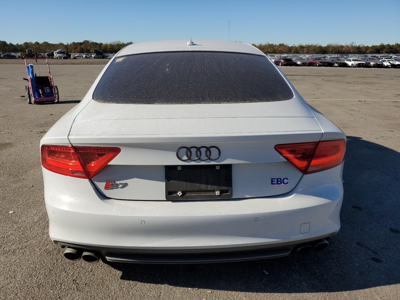 2014 Audi S7 VIN WAUW2AFC2EN047713 Copart auction photo, front end / minor dent/scratches damage thumbnail 6