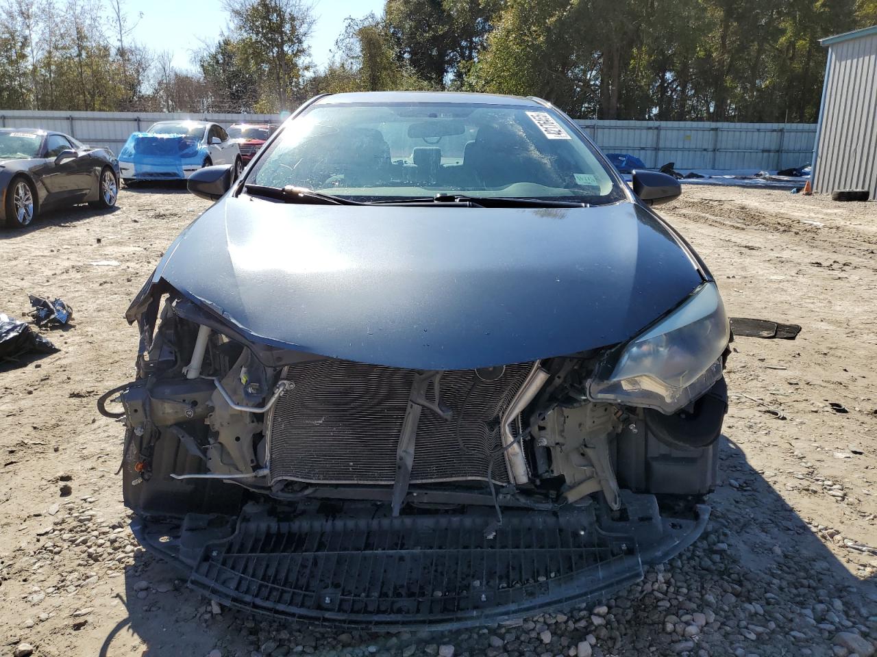 2015 Toyota Corolla VIN 5YFBURHE9FP228756 Copart auction photo, front end damage thumbnail 5