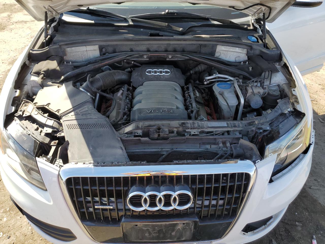 2010 Audi Q5 VIN WA1LKAFP7AA042740 Copart auction photo, front end damage thumbnail 12