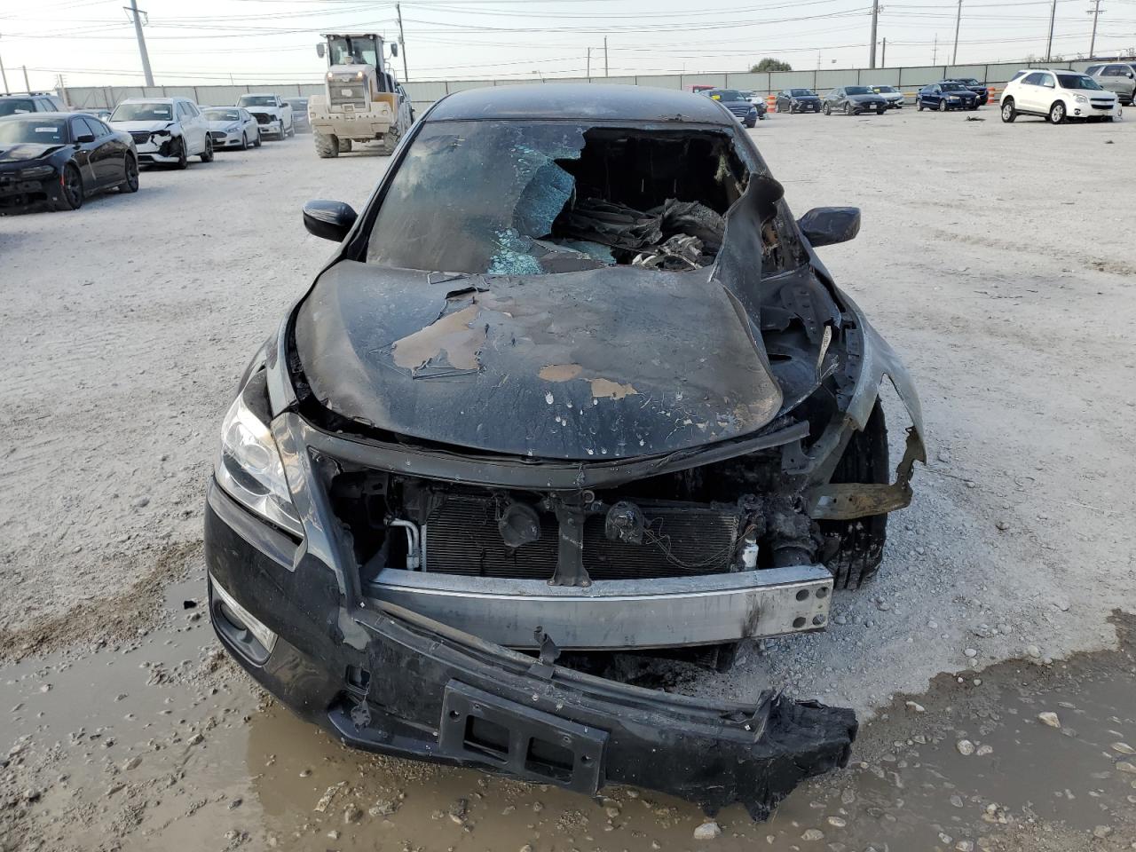 2015 Nissan Altima VIN 1N4AL3AP9FC411368 Copart auction photo, burn - engine / burn - interior damage thumbnail 5