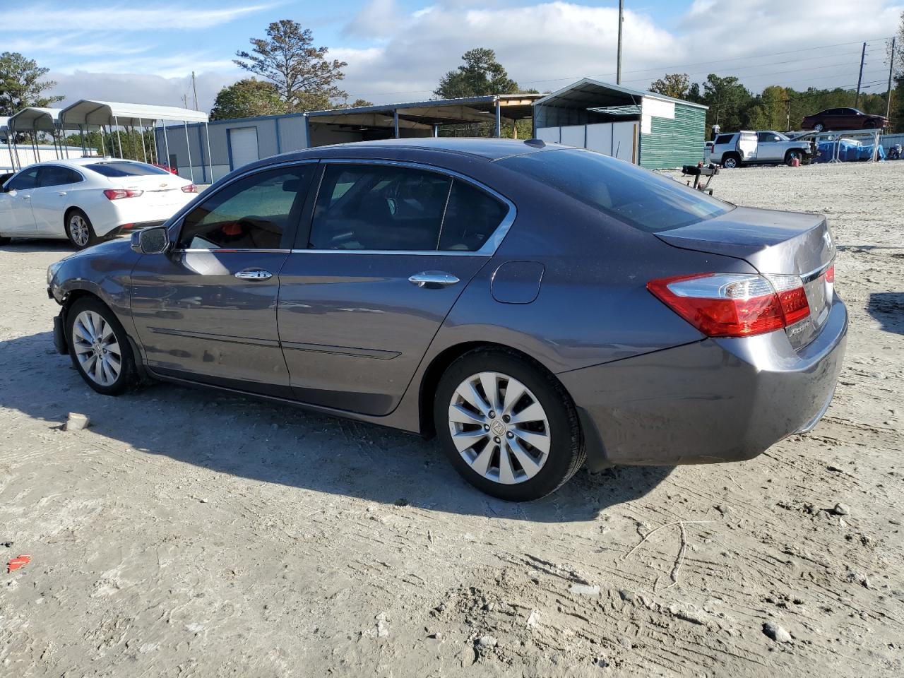 2014 Honda Accord VIN 1HGCR2F86EA098580 Copart auction photo, all over damage thumbnail 2