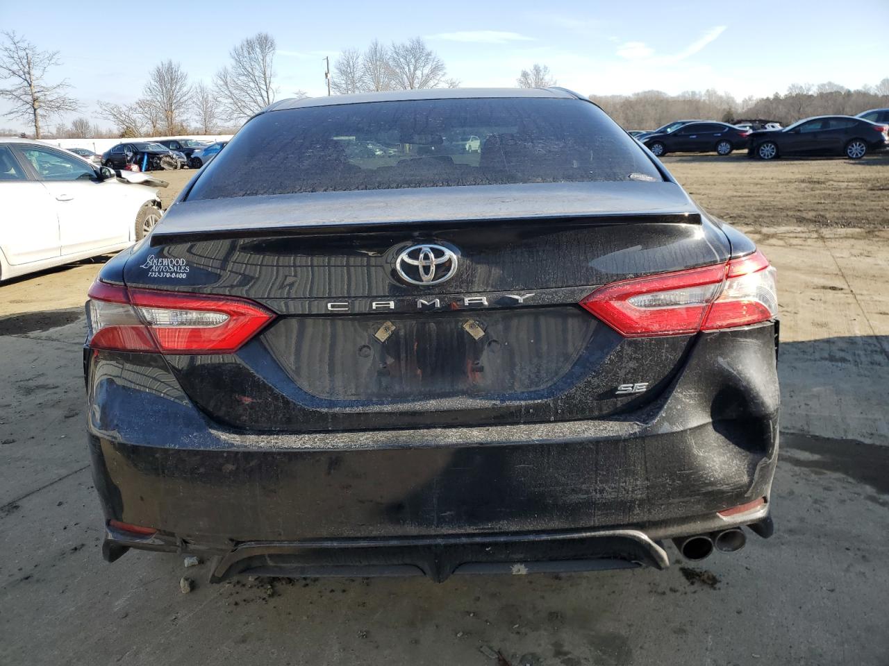 2018 Toyota Camry VIN 4T1B11HK7JU547094 Copart auction photo, front end / side damage thumbnail 6