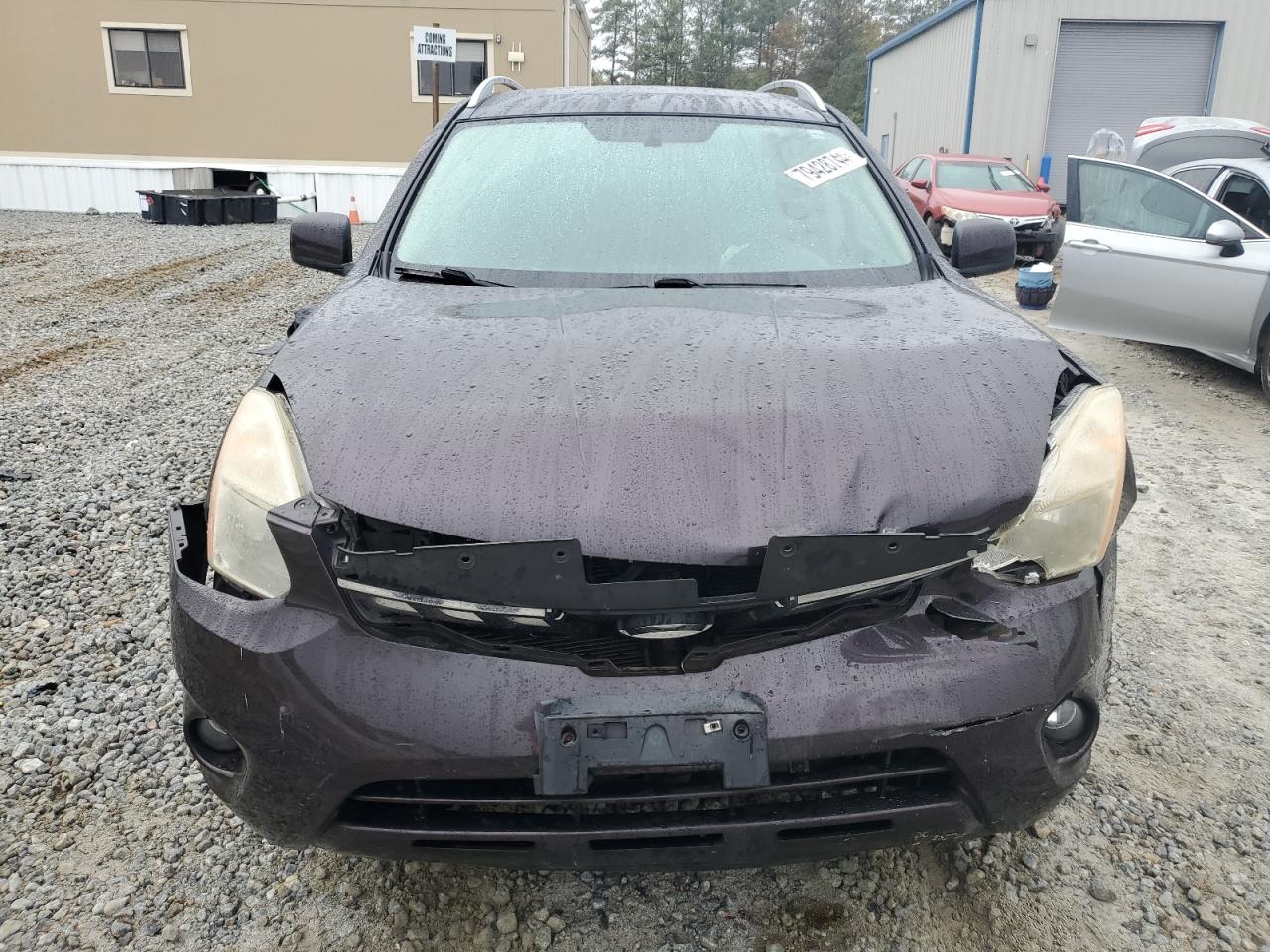 2011 Nissan Rogue VIN JN8AS5MV8BW299274 Copart auction photo, front end / minor dent/scratches damage thumbnail 5