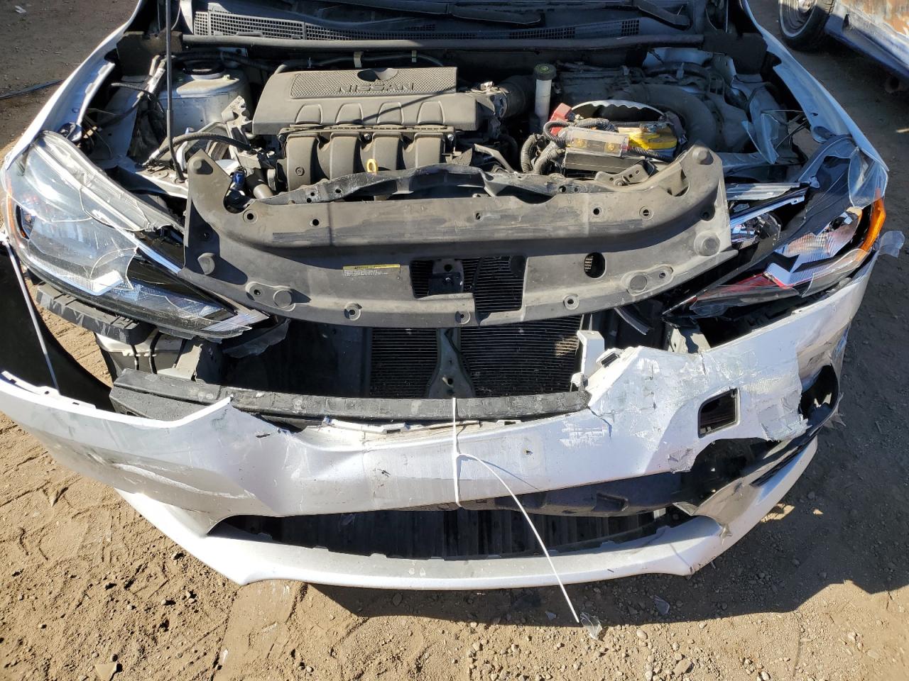 2019 Nissan Sentra VIN 3N1AB7AP1KY432420 Copart auction photo, front end damage thumbnail 11