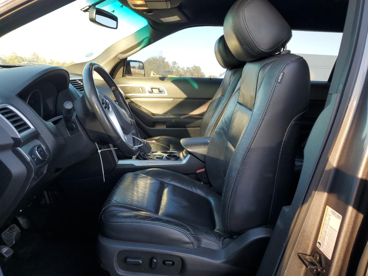 2014 Ford Explorer VIN 1FM5K7D84EGA58132 Copart auction photo, front end / side damage thumbnail 7