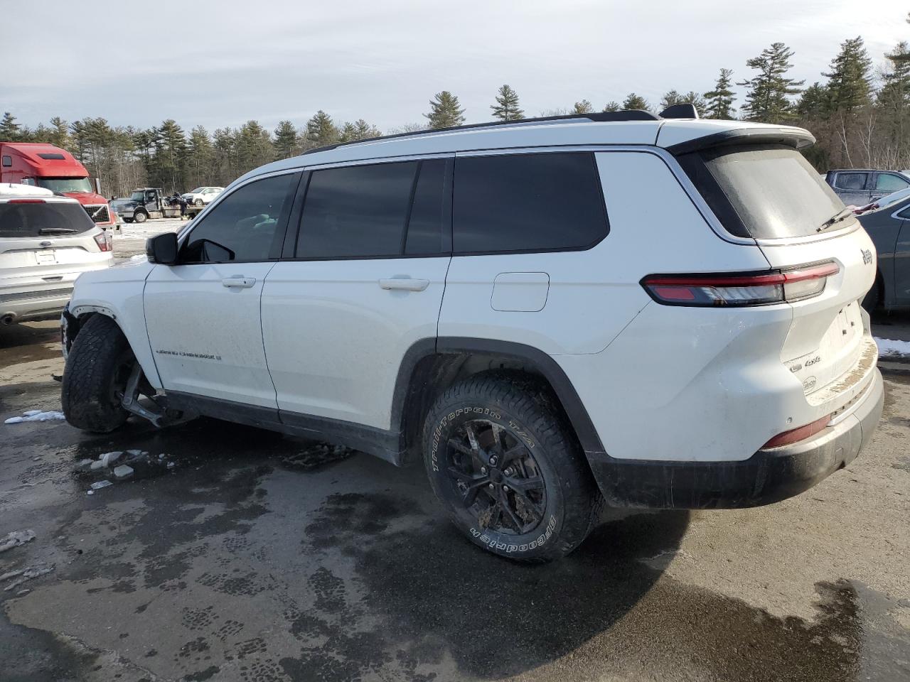 2021 Jeep Grand Cherokee VIN 1C4RJKBG5M8142068 Copart auction photo, front end / undercarriage damage thumbnail 2