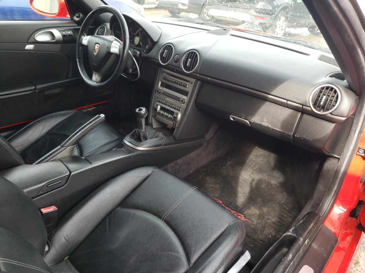 2005 Porsche Boxster VIN WP0CA29855S710134 Copart auction photo, rear end damage thumbnail 8