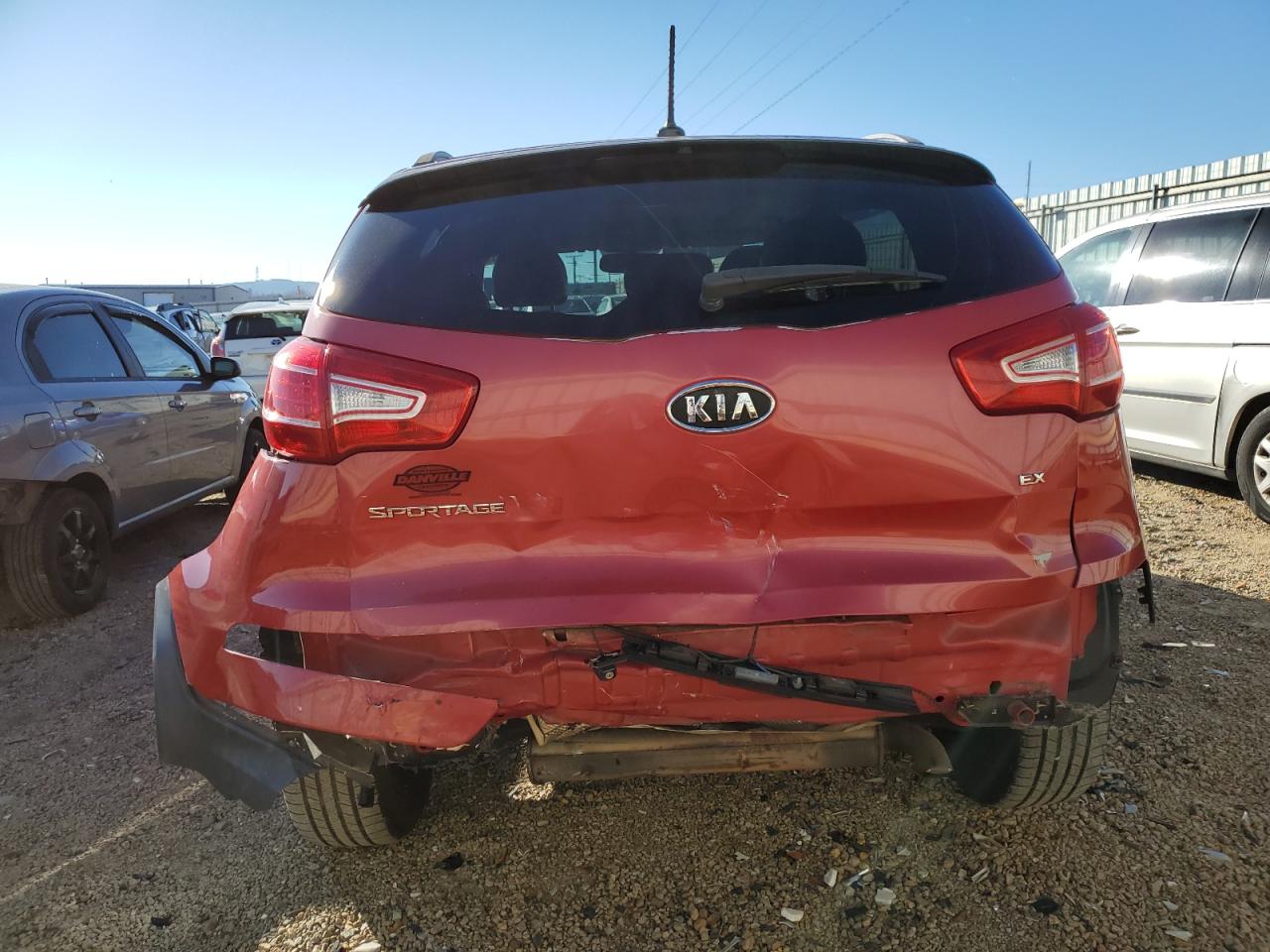 2011 KIA Sportage VIN KNDPC3A25B7138473 Copart auction photo, all over / undercarriage damage thumbnail 6