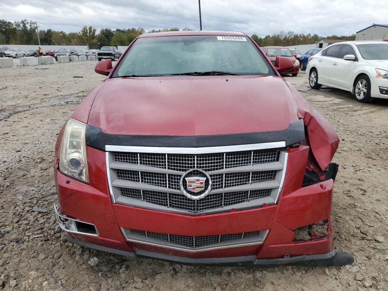 2009 Cadillac CTS VIN 1G6DV57V890135812 Copart auction photo, front end / rear end damage thumbnail 5
