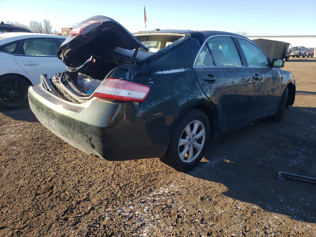 2011 Toyota Camry VIN 4T1BF3EK1BU581678 Copart auction photo, all over damage thumbnail 3
