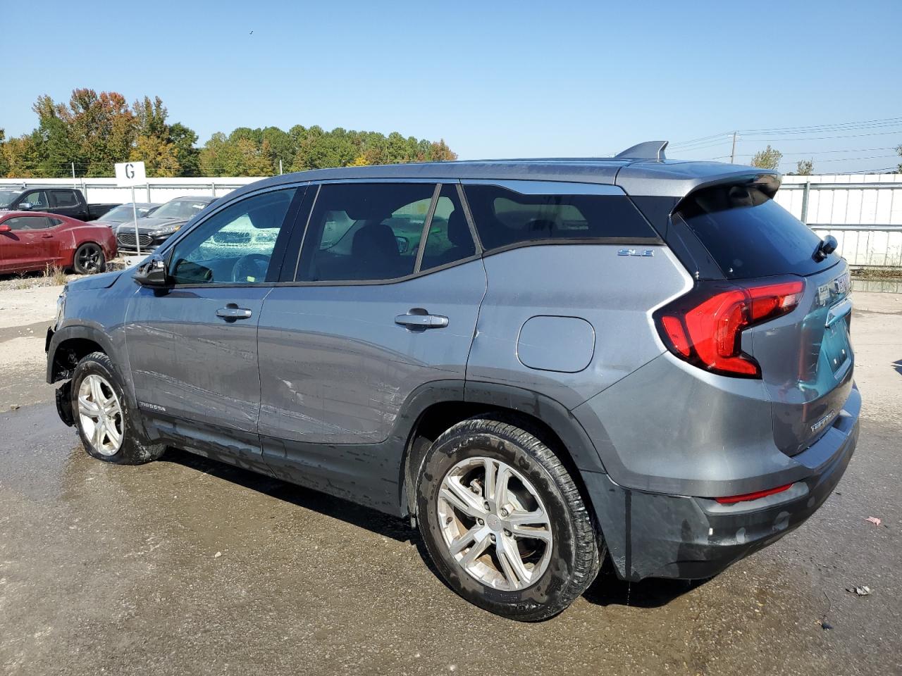 2019 GMC Terrain VIN 3GKALMEV8KL273947 Copart auction photo, side damage thumbnail 2