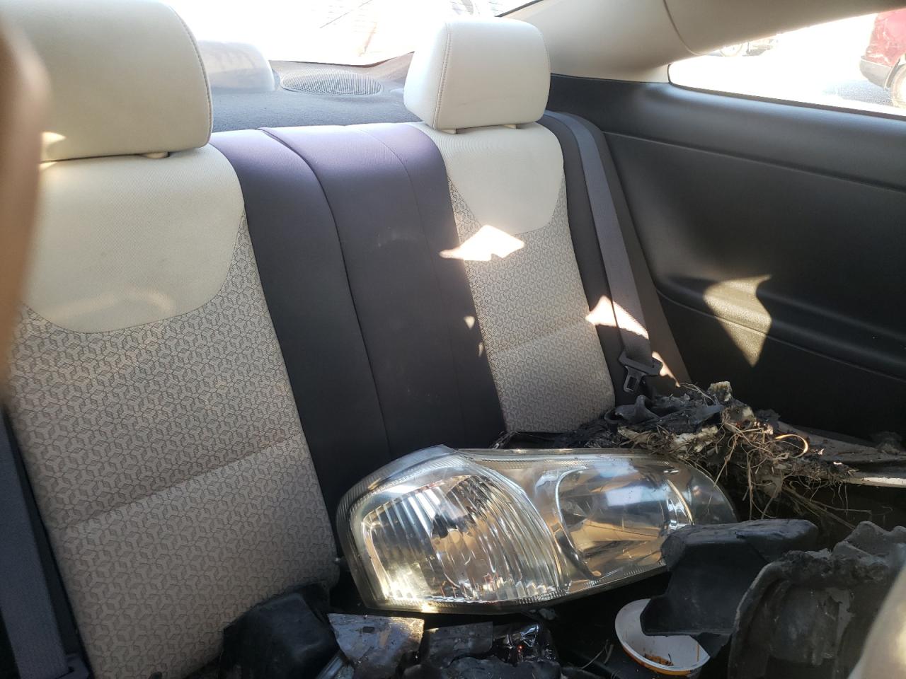 2009 Pontiac G6 VIN 1G2ZJ17B394270707 Copart auction photo, burn / all over damage thumbnail 10