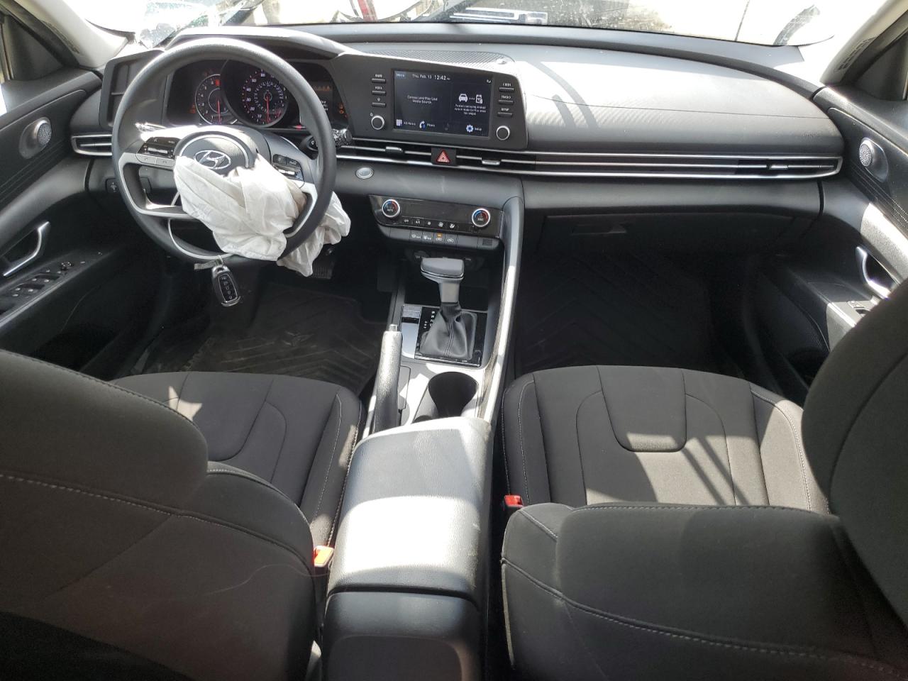 2022 Hyundai Elantra VIN KMHLM4AG4NU339800 Copart auction photo, front end / side damage thumbnail 8