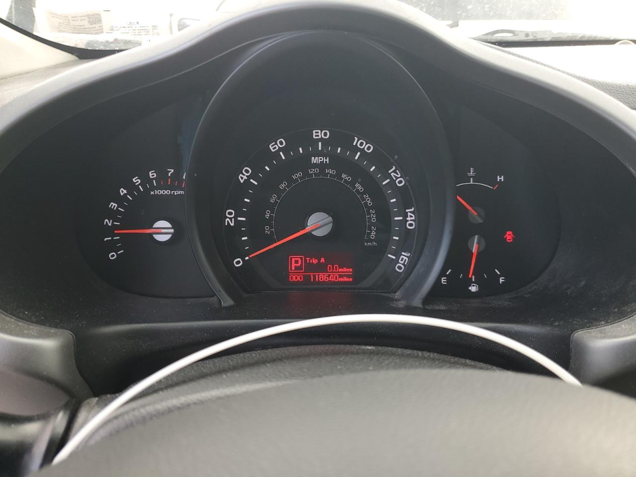 2015 KIA Sportage VIN KNDPBCAC3F7776156 Copart auction photo, front end / side damage thumbnail 9
