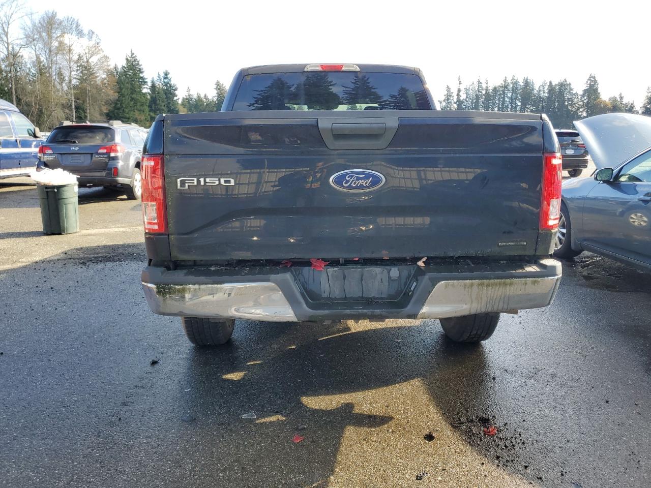2016 Ford F-150 VIN 1FTEW1EF3GKE97521 Copart auction photo, front end / side damage thumbnail 6