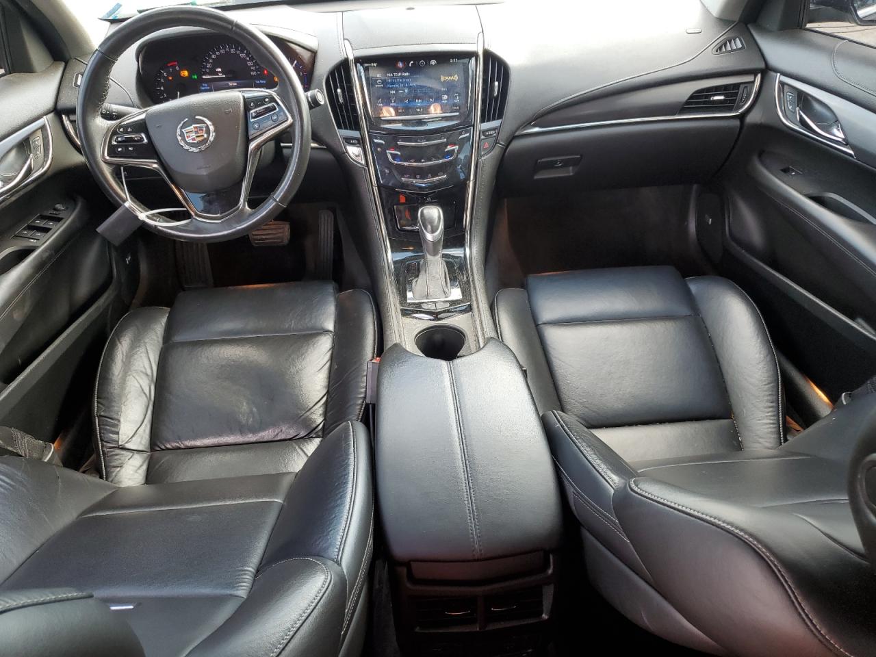 2013 Cadillac ATS VIN 1G6AG5RXXD0164605 Copart auction photo, front end / side damage thumbnail 8