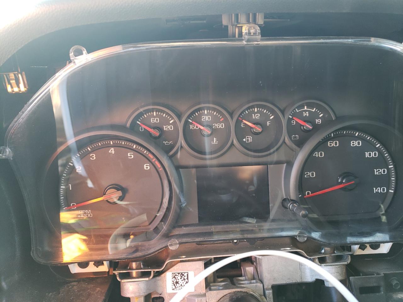 2020 Chevrolet Silverado VIN 3GCNYAEF9LG308818 Copart auction photo, front end damage thumbnail 9