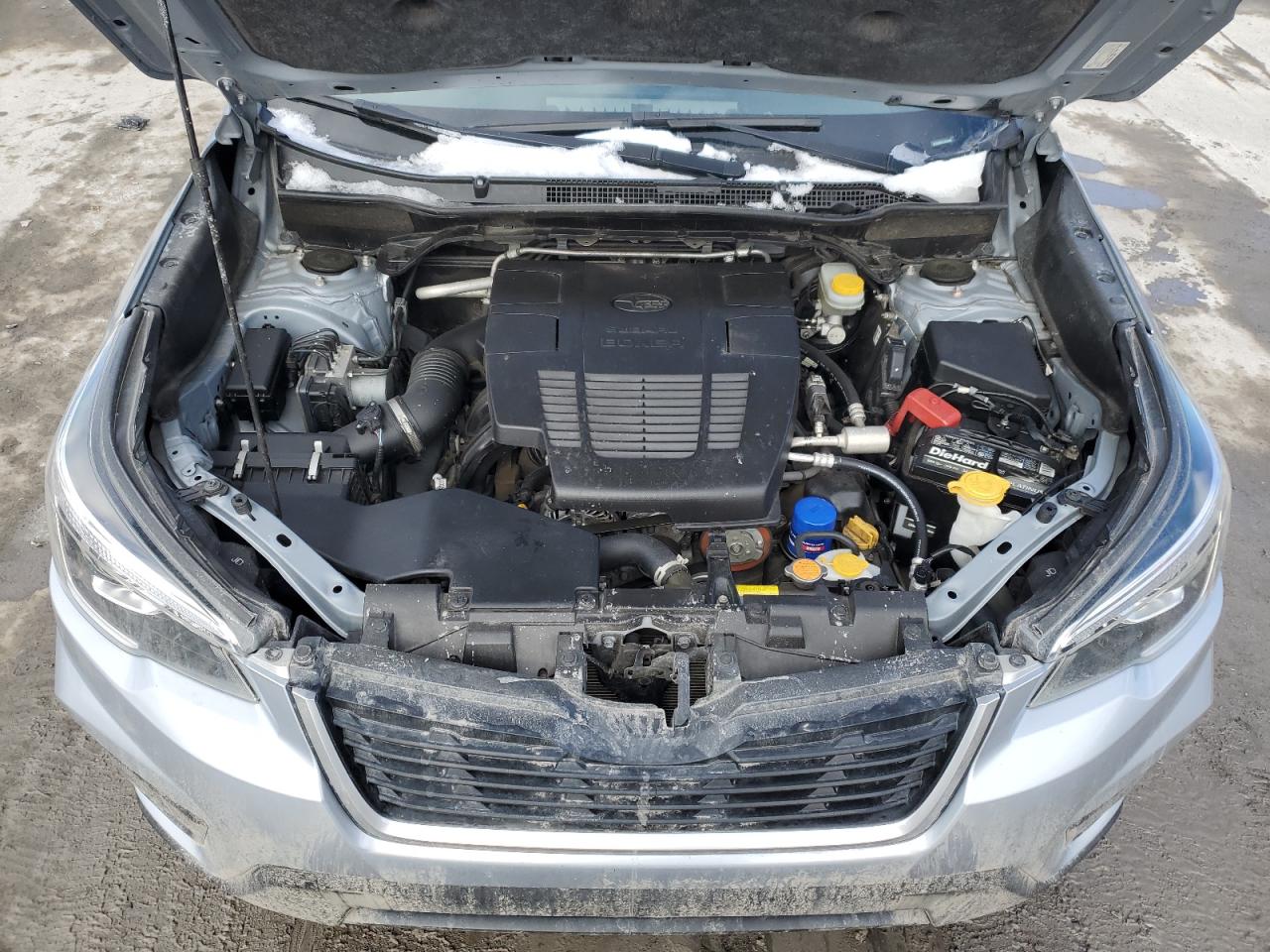2020 Subaru Forester VIN JF2SKADC3LH581062 Copart auction photo, side / front end damage thumbnail 12