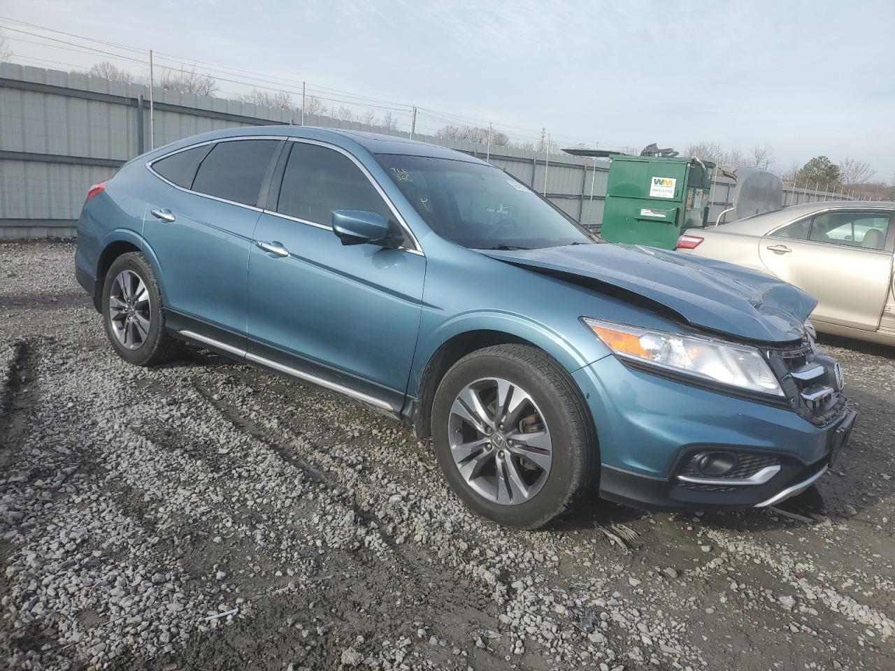 2015 Honda Crosstour VIN 5J6TF1H34FL001573 Copart auction photo, front end damage thumbnail 4